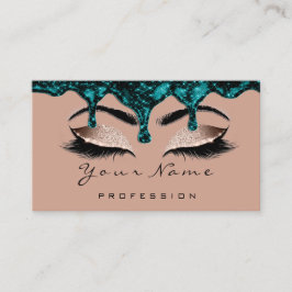 Nail Artist Studio Tropfen Rose Beauty Makeuws Visitenkarte