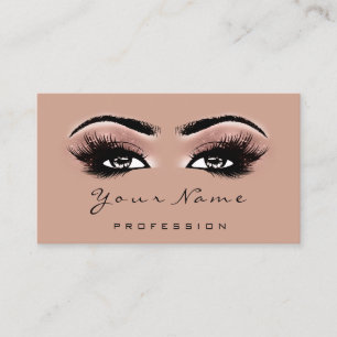Nail Artist Studio Tropfen Rose Lashes Makeup Brow Visitenkarte