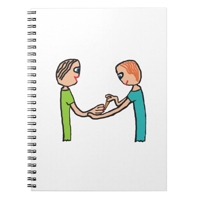 Nail Bar Salon Techniker Notizblock (Vorderseite)