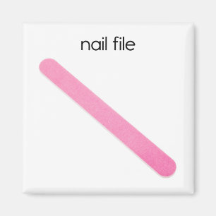 Nail File Kühlschrank Magnet