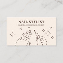 Nail Ivory Beige Manicure Stylist Makeup