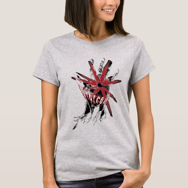 Nail Pierced Hands T-Shirt (Vorderseite)