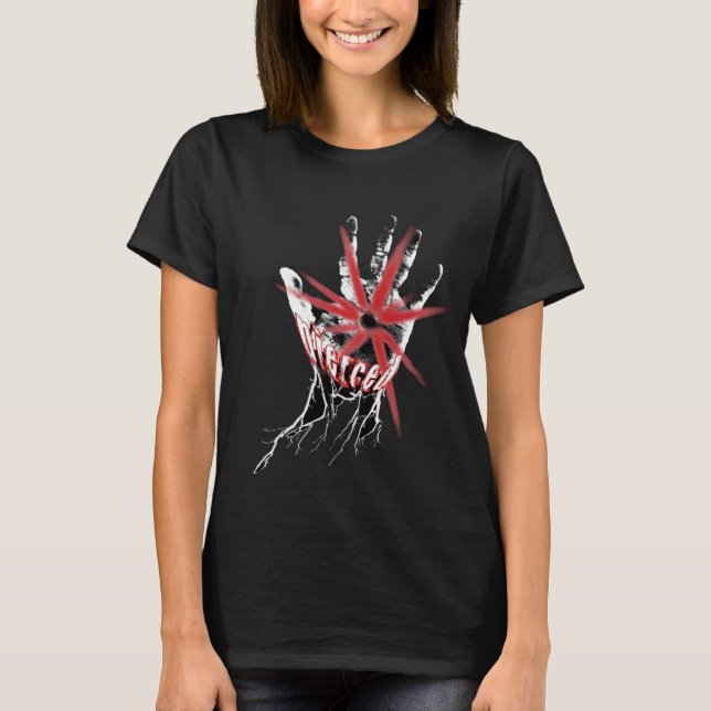 Nail Pierced Hands T-Shirt (Vorderseite)