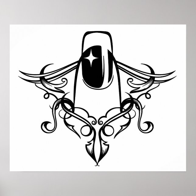 Nail Polish Art is Classy Poster (Vorne)