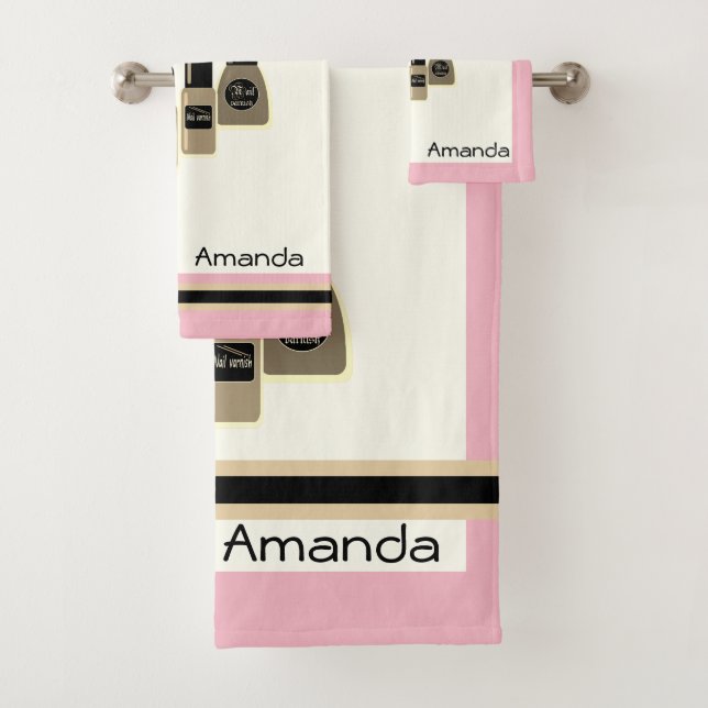 Nail Polish Badhandtuch Set (Insitu)