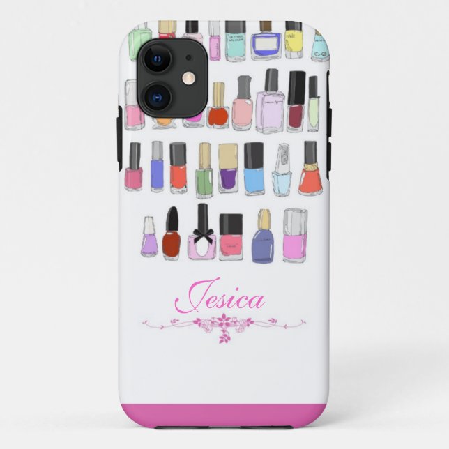 Nail polish bottles Case-Mate iPhone hülle (Rückseite)