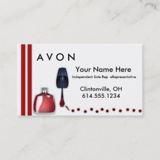 Nail Polish Makeup Business Cards Visitenkarte