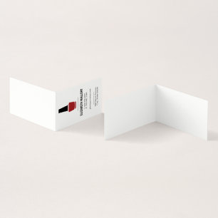 Nail Polish   MINIMALISTISCH Visitenkarten