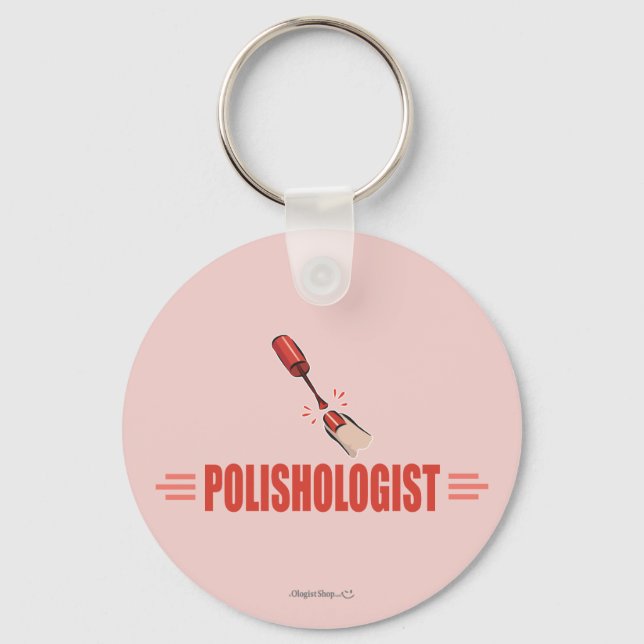 Nail Polish Schlüsselanhänger (Vorderseite)