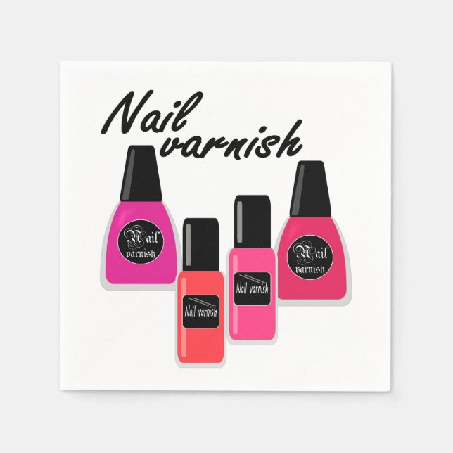 Nail Polish Serviette (Vorderseite)
