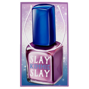 Nail Polnisch Lila  Blue & Glitzern  Zolltariflich Kleine Geschenktüte