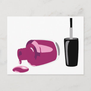 Nail Polnisch Postkarte