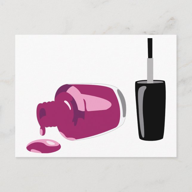 Nail Polnisch Postkarte (Vorderseite)