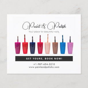 Nail Polnisch Set Nagelsalon Flyer