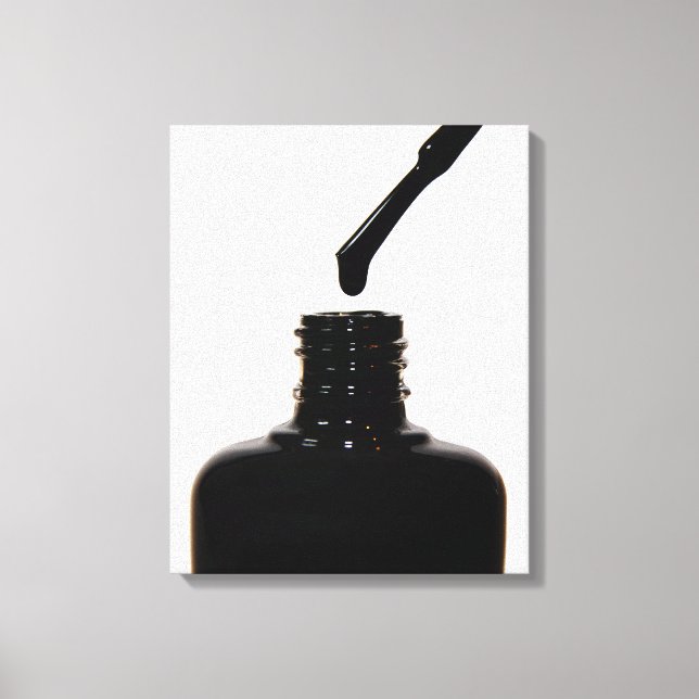 Nail Polnisch Wrapped Canvas Leinwanddruck (Vorderseite)