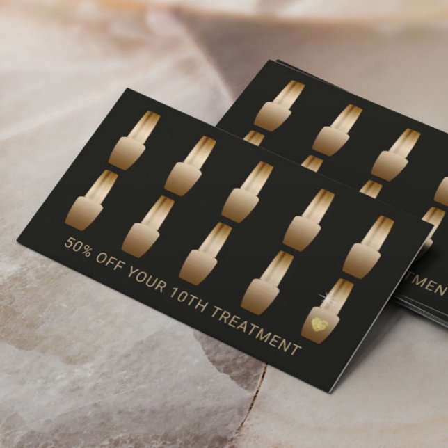 Nail Salon Makeup Artist Manicurist Moderne Loyali Treuekarte (Von Creator hochgeladen)