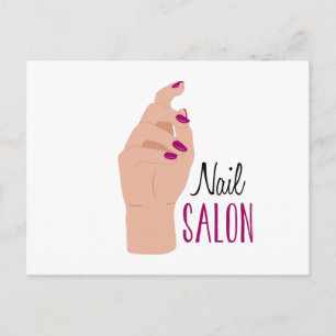 Nail Salon Postkarte