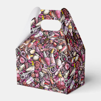 Nail Studio Pattern Geschenkschachtel