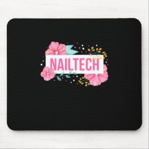 Nail Tech Blume Mousepad