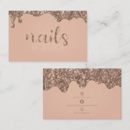 Nail Tech Business Card Visitenkarte