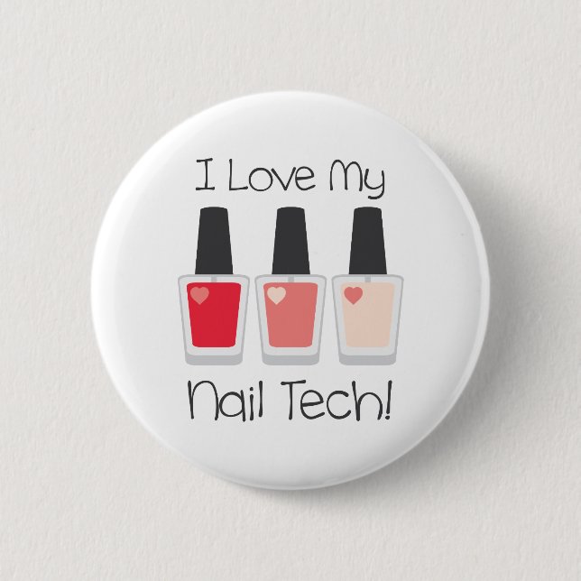 Nail Tech Button (Vorderseite)