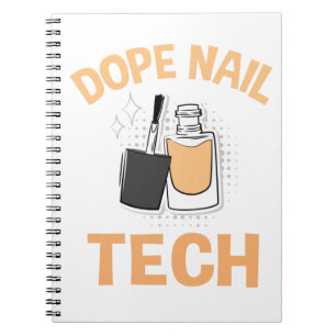Nail Tech Manicurist, Nail Polnisch Design Noteboo Notizblock