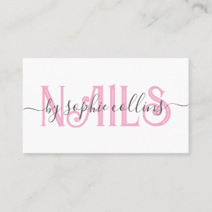 Nail Tech Nail Art Visitenkarte