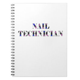 Nail Technicer-Notebook Notizblock