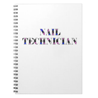 Nail Technicer-Notebook Notizblock