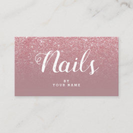 NailArtist elegante DustyRose Visitenkarte