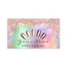 Nails Art Glitzer Holographic Manicure Tropfen
