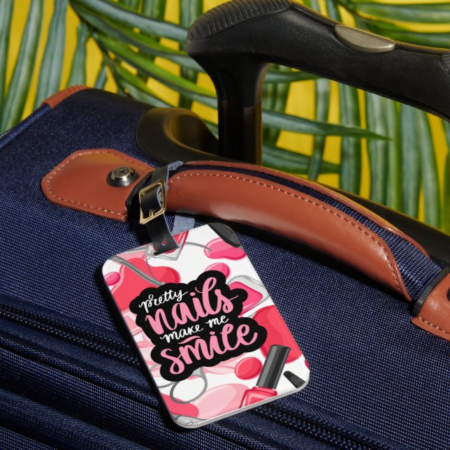 NAILS ART STYLE GEPÄCKANHÄNGER (Vorderseite Insitu 1)