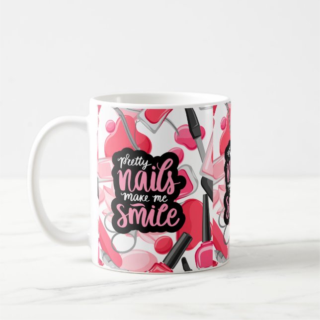 NAILS ART STYLE KAFFEETASSE (Links)