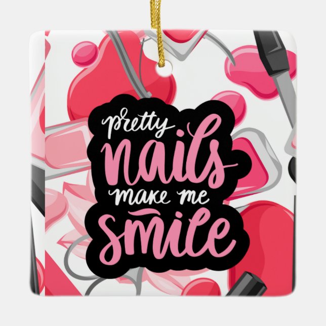 NAILS ART STYLE KERAMIKORNAMENT (Vorderseite)