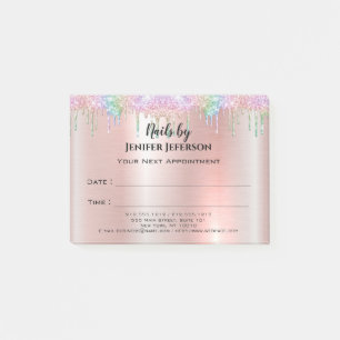 Nails Ernennung Post-it®-Notizen Post-it Klebezettel