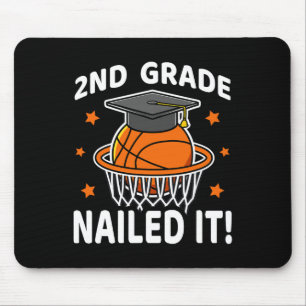 Nails It Basketball Player Abschluss B Mousepad
