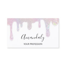 Nails Makeup Artist Lash Logo Tropfen Weiß