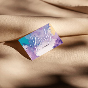 Nails Nail Artist Nail Tech Visitenkarte