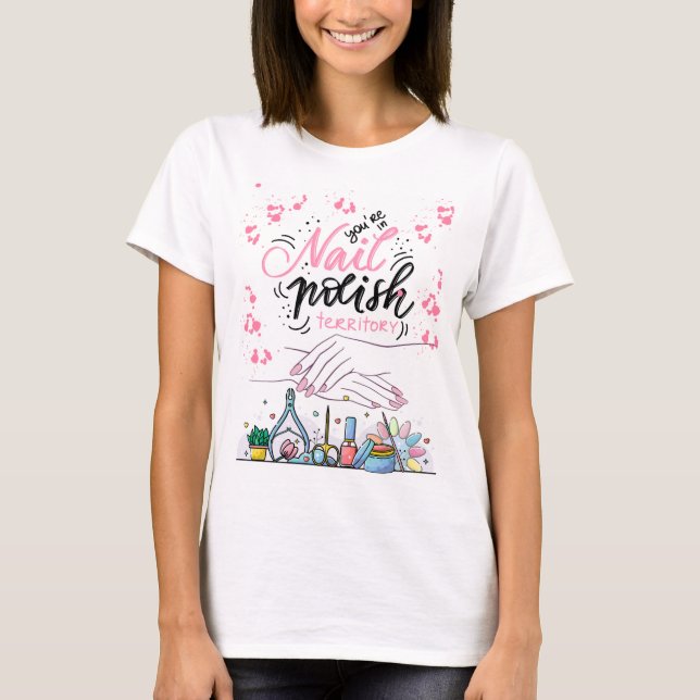 NAILS POLISH T-Shirt (Vorderseite)