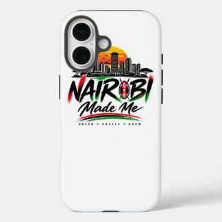 Nairobi hat mich geprägt – Kenia Stolz iPhone 16 Hülle