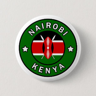 Nairobi Kenia Button