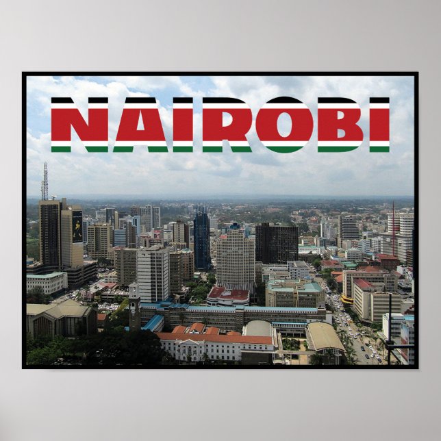 Nairobi - Kenia Poster (Vorne)
