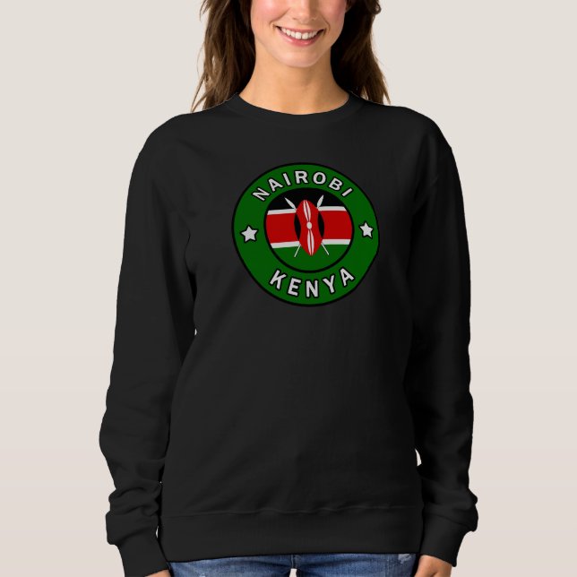 Nairobi Kenia Sweatshirt (Vorderseite)
