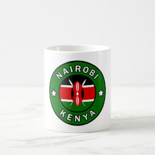 Nairobi Kenya Kaffeetasse