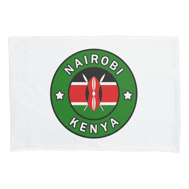 Nairobi Kenya Kissenbezug (Vorderseite)
