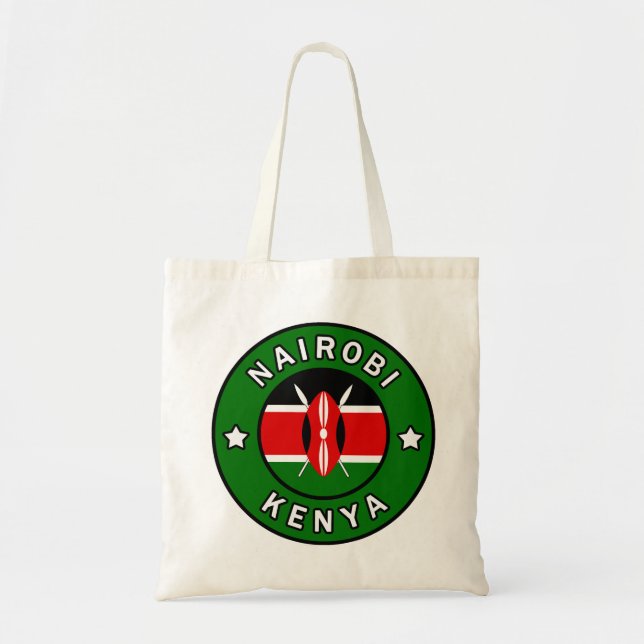 Nairobi Kenya Tragetasche (Vorne)
