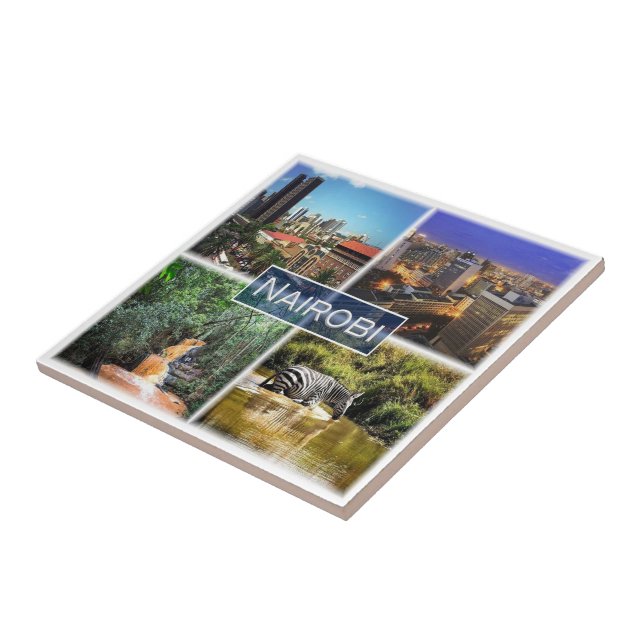 NAIROBI, Mosaik, Kenia, Afrika, Fliese (Seite)