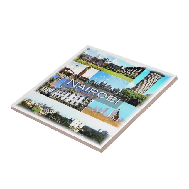 NAIROBI, Mosaik, Kenia, Afrika, Fliese (Seite)