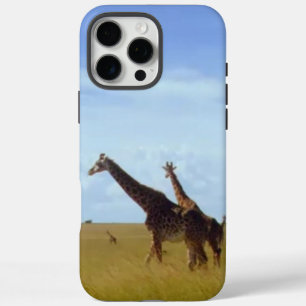 Nairobi Nationalpark Giraffe Design iPhone 16 Pro Max Hülle