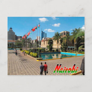 Nairobi Postcard Ankündigungspostkarte
